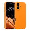 Pouzdro Kwmobile pro Apple iPhone 16, oranžové, silikonové, KWM000022TY005C