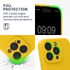Silikonový kryt Kwmobile pro Apple iPhone 16 Pro, žlutý, KWM000022TZ002C