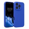Silikonový kryt Kwmobile pro Apple iPhone 16 Pro, modrý, KWM000022TZ004C