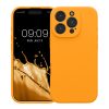 Pouzdro Kwmobile pro Apple iPhone 16 Pro, oranžové, silikonové, KWM000022TZ005C