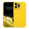 Silikonový kryt Kwmobile pro Apple iPhone 16 Pro Max, žlutý, KWM000022UA002C