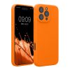 Pouzdro Kwmobile pro Apple iPhone 16 Pro Max, oranžové, silikonové, KWM000022UA005C