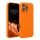 Pouzdro Kwmobile pro Apple iPhone 16 Pro Max, oranžové, silikonové, KWM000022UA005C
