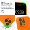 Pouzdro Kwmobile pro Apple iPhone 16 Pro Max, oranžové, silikonové, KWM000022UA005C