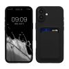 Silikonový kryt Kwmobile pro Apple iPhone 16 Plus, černý, KWM000022UG001C
