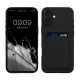 Silikonový kryt Kwmobile pro Apple iPhone 16 Plus, černý, KWM000022UG001C