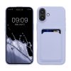 Silikonový kryt Kwmobile pro Apple iPhone 16 Plus, modrý, KWM000022UG002C