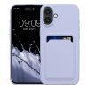 Silikonový kryt Kwmobile pro Apple iPhone 16 Plus, modrý, KWM000022UG002C