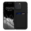 Silikonový kryt Kwmobile pro Apple iPhone 16 Pro Max, černý, KWM000022UI001C