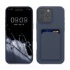 Silikonový kryt Kwmobile pro Apple iPhone 16 Pro Max, tmavě modrý, KWM000022UI004C