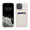 Silikonový kryt Kwmobile pro Apple iPhone 16 Pro Max, bílý, KWM000022UI005C