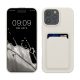 Silikonový kryt Kwmobile pro Apple iPhone 16 Pro Max, bílý, KWM000022UI005C