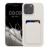 Silikonový kryt Kwmobile pro Apple iPhone 16 Pro Max, bílý, KWM000022UI005C