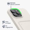 Silikonový kryt Kwmobile pro Apple iPhone 16 Pro Max, bílý, KWM000022UI005C