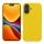 Pouzdro Kwmobile pro Apple iPhone 16, žluté, silikonové, KWM000022UJ002C