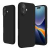 Pouzdro Kwmobile pro Apple iPhone 16, černé, silikonové, KWM000022UJ003C
