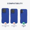 Silikonový kryt Kwmobile pro Apple iPhone 16, modrý, KWM000022UJ004C
