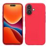Pouzdro Kwmobile pro Apple iPhone 16, růžové, silikonové, KWM000022UJ005C