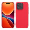 Pouzdro Kwmobile pro Apple iPhone 16 Pro, růžové, silikonové, KWM000022UK001C
