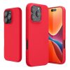 Pouzdro Kwmobile pro Apple iPhone 16 Pro, růžové, silikonové, KWM000022UK001C