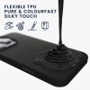 Pouzdro Kwmobile pro Apple iPhone 16 Pro, černé, silikonové, KWM000022UK003C