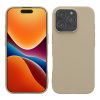 Pouzdro Kwmobile pro Apple iPhone 16 Pro Max, krémové, silikonové, KWM000022UL005C