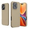 Pouzdro Kwmobile pro Apple iPhone 16 Pro Max, krémové, silikonové, KWM000022UL005C