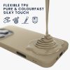 Pouzdro Kwmobile pro Apple iPhone 16 Pro Max, krémové, silikonové, KWM000022UL005C