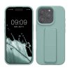 Pouzdro Kwmobile pro Apple iPhone 16 Pro, světle zelené, silikonové, KWM000022UN002C