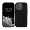 Silikonový kryt Kwmobile pro Apple iPhone 16 Pro, černý, KWM000022UN003C