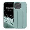 Pouzdro Kwmobile pro Apple iPhone 16 Pro Max, světle zelené, silikonové, KWM000022UO002C