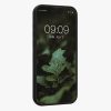 Pouzdro Kwmobile pro Apple iPhone 16 Pro Max, hnědé, dřevo/silikon, KWM000022UR001C