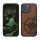 Pouzdro Kwmobile pro Apple iPhone 16 Pro Max, hnědé, dřevo/silikon, KWM000022UU001C