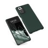 Pouzdro Kwmobile pro Xiaomi Redmi Note 10 Pro, tmavě zelené, silikonové, KWM000012OI010C