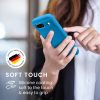 Pouzdro Kwmobile pro Google Pixel 8a, modré, silikonové, KWM000020KQ034C