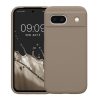 Pouzdro Kwmobile pro Google Pixel 8a, béžové, silikonové, KWM000020KQ035C