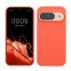 Pouzdro Kwmobile pro Google Pixel 9/Pixel 9 Pro, růžové, silikonové, KWM000020PI020C