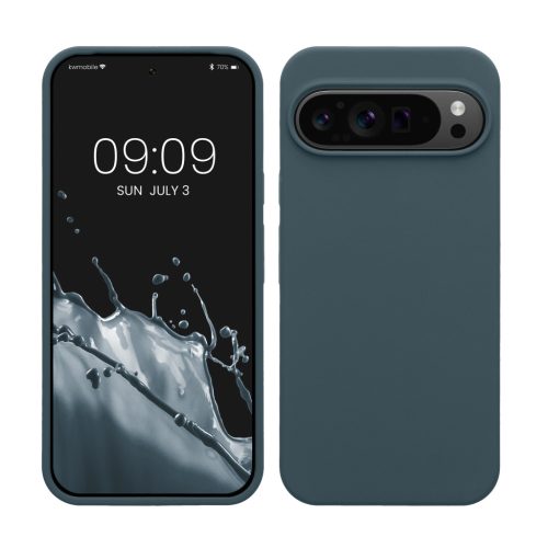 Pouzdro Kwmobile pro Google Pixel 9 Pro XL, tmavě zelené, silikonové, KWM000020PV014C