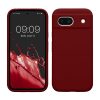 Pouzdro Kwmobile pro Google Pixel 8a, červené, silikonové, KWM000020KQ036C