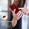 Pouzdro Kwmobile pro Google Pixel 8a, červené, silikonové, KWM000020KQ036C