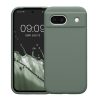 Pouzdro Kwmobile pro Google Pixel 8a, zelené, silikonové, KWM000020KQ037C