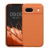 Pouzdro Kwmobile pro Google Pixel 8a, oranžové, silikonové, KWM000020KQ039C