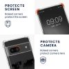 Pouzdro Kwmobile se šňůrkou na krk pro Google Pixel 8a, průhledné/černé, silikonové, KWM000020KX004C