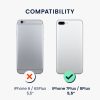 Pouzdro Kwmobile pro Apple iPhone 8 Plus/iPhone 7 Plus, světle modré, silikonové, KWM0000087L103C