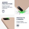 Pouzdro Kwmobile pro Apple iPhone 8 Plus/iPhone 7 Plus, krémové, silikonové, KWM0000087L104C