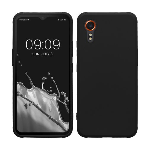 Silikonový kryt Kwmobile pro Samsung Galaxy Xcover 7, černý, KWM000021VH001C
