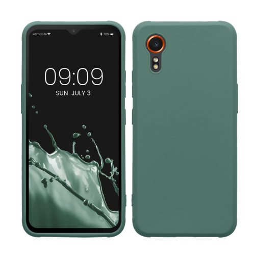 Silikonový kryt Kwmobile pro Samsung Galaxy Xcover 7, zelený, KWM000021VH006C