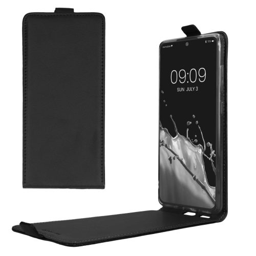 Pouzdro Kwmobile pro Samsung Galaxy S20 FE, černé, ekokůže/silikon, KWM000021VK001C