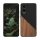 Pouzdro Kwmobile pro OnePlus Nord CE4 Lite, hnědé/černé, dřevo/silikon, KWM000022UX001C