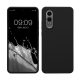 Pouzdro Kwmobile pro OnePlus Nord CE4 Lite, černé, silikonové, KWM000022UZ001C